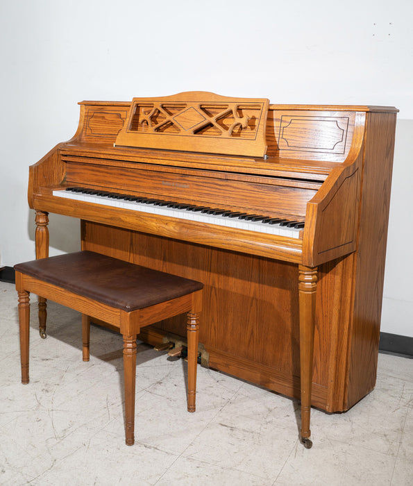 Kohler & Campbell SKV-430M Upright Piano in Satin Walnut | Serial No. IMH08179 | Used