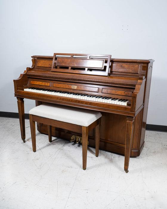 Cable Upright Piano in Satin Mahogany (1976) | Serial No. 433806 | Used