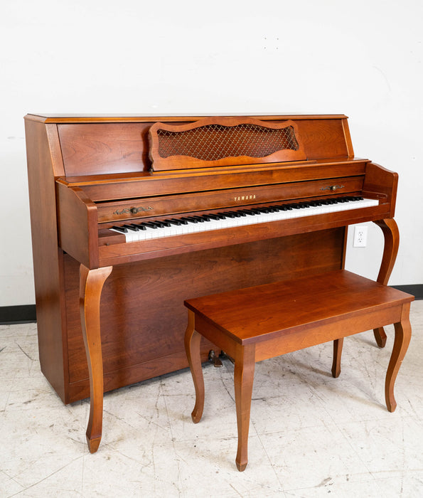 Yamaha M305 Upright Piano (1989) | Satin Cherry | Serial No. T126661 | Used