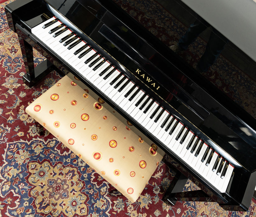 Kawai 48" CX-21D Upright Piano | Polished Ebony | SN: 2249412 | Used