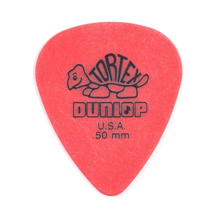 Dunlop Tortex Standard .50mm Red Guitar Pick 12 Pack