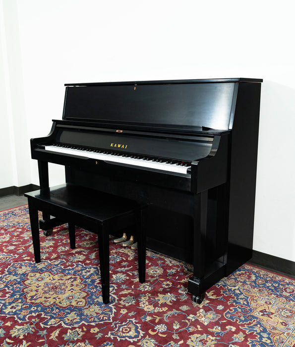 Kawai 46” ST-1 Upright Piano | Ebony Satin