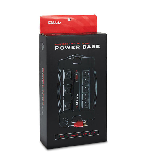 D'Addario Tour-Grade Power Base 8 Outlet