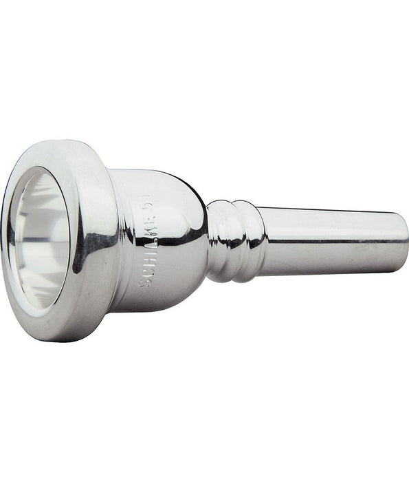 Schilke Standard Large Shank Trombone Mouthpiece in Silver 51 Silver