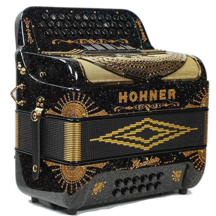 Hohner Anacleto Rey Del Norte III FBbEb 5S Black Space | New