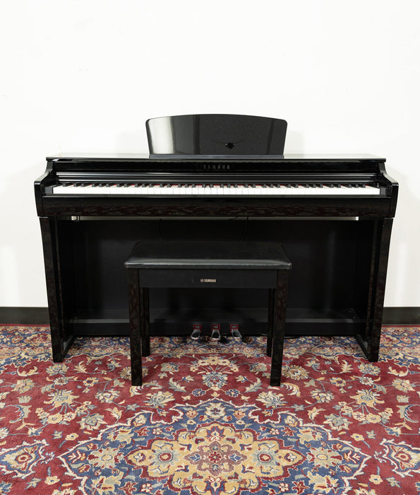 Yamaha Clavinova CLP725 Digital Piano | Polished Ebony | SN: UCBK01018A | Used