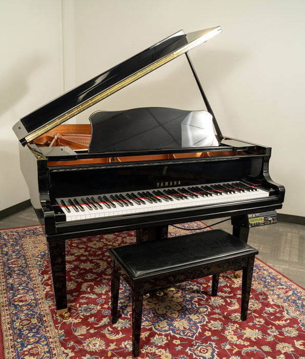 Yamaha 5'3" GC1 w/ Player System Grand Piano | Polished Ebony | SN: 6165976 | Used