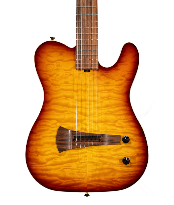 Pre-Owned Sadowsky Electric Nylon Quilted Maple Guitar - Sunburst | Used