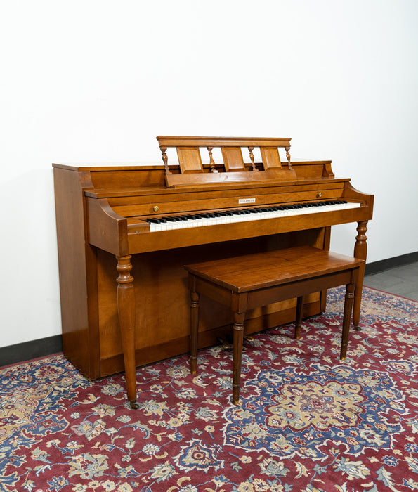 Baldwin Acrosonic Classic Upright Piano | Satin Walnut | SN: 10744477 | Used