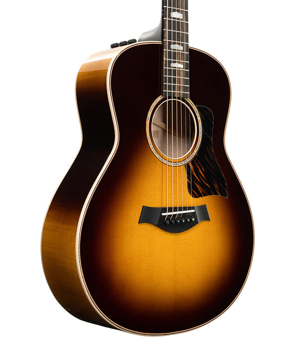 Pre-Owned Taylor 611e LTD Grand Theater Spruce/Maple Acoustic-Electric Guitar - Tobacco Sunburst