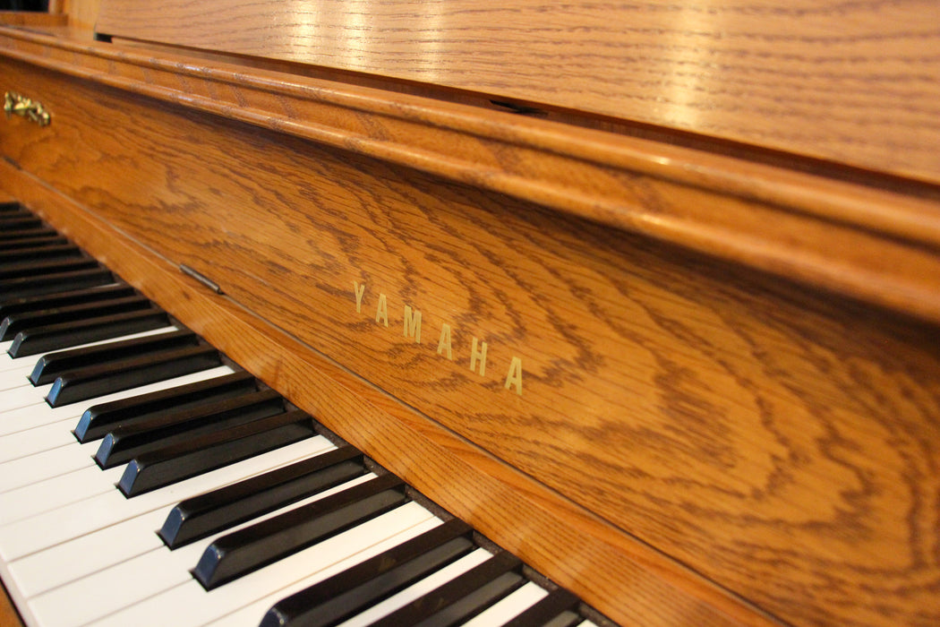 Yamaha M500F Light Oak Upright Furniture Console Piano | 273542