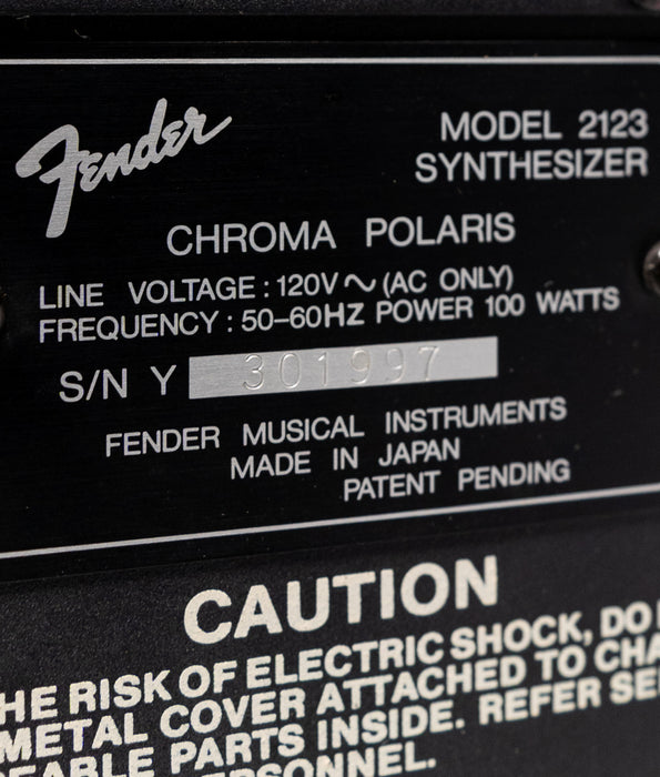 Pre-Owned Vintage Fender Rhodes Chroma Polaris Synthesizer
