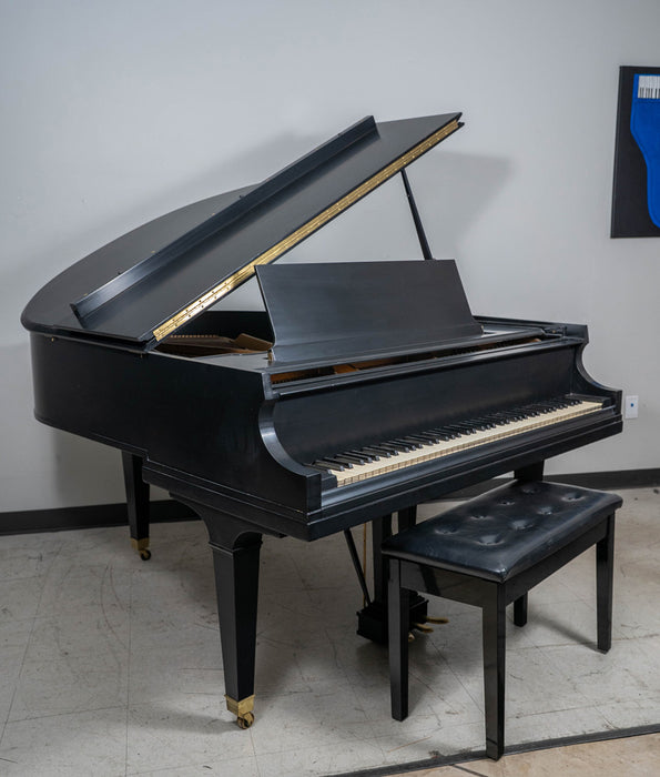 1942 Baldwin Model M Grand Piano | Satin Ebony | 5'2" | Serial No. 100595 | Used