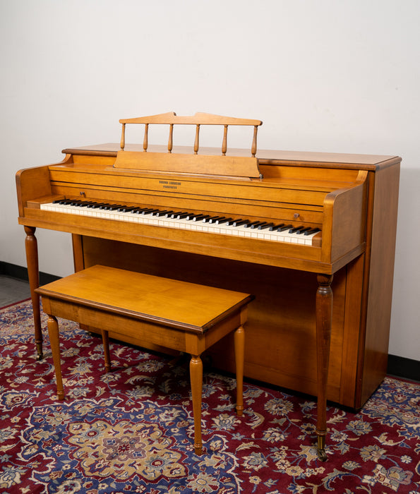 Gordon Laughead Console Piano | Satin Oak | Used