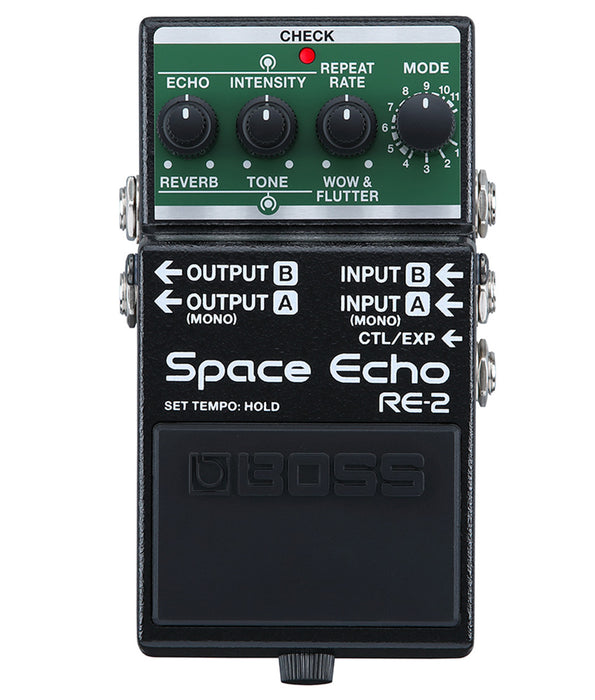 new boss pedals Boss RE-2 Space Echo Pedal