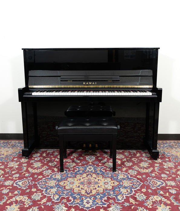 Kawai 48" CX-21D Upright Piano | Polished Ebony | SN: 2204600 | Used