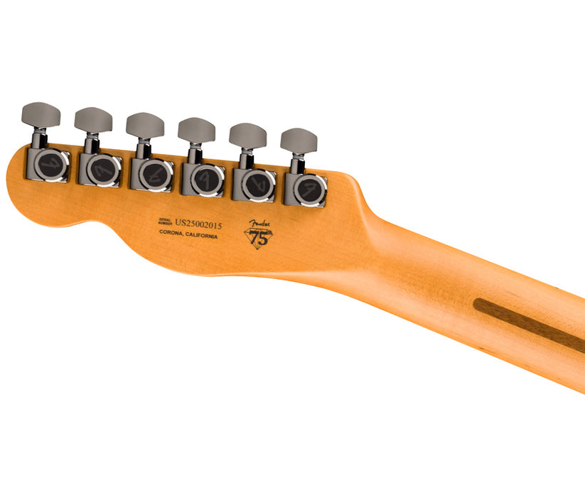Fender 75th Anniversary American Ultra II Telecaster - Liquid Gold with Ebony Fingerboard | New