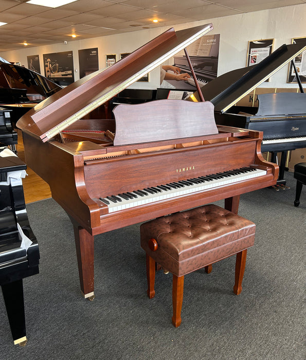 2005 Yamaha GC1 Baby Grand Piano | Walnut Satin | Serial No. 6119911 | Used