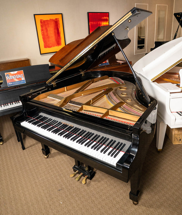 1987 Schumann G82 Grand Piano | Polished Ebony | SN: 8701180 | Used