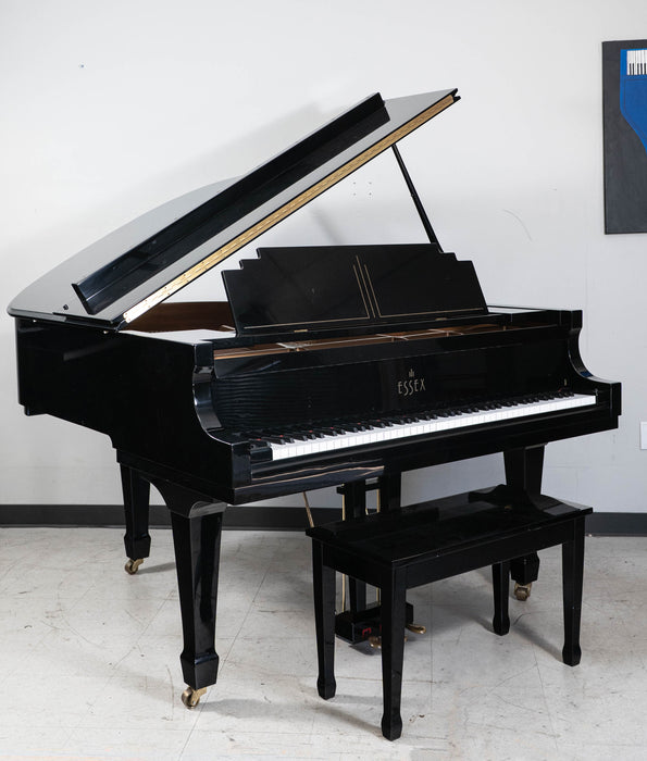 2001 Essex EGP160 Grand Piano | Polished Ebony | 5'2"| Serial No. E100610 | Used