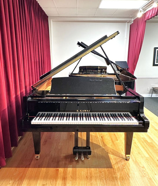 Kawai GL-40 Classic Salon Grand Piano | Polished Ebony | 5'11" | Used