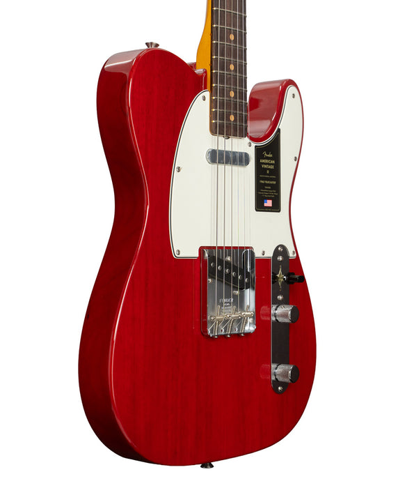 Pre-Owned Fender American Vintage II 1963 Telecaster Electric Guitar - Red Transparent | Used