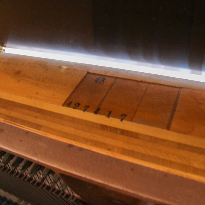 Steinway & Sons "45" Satin Ebony Studio Piano