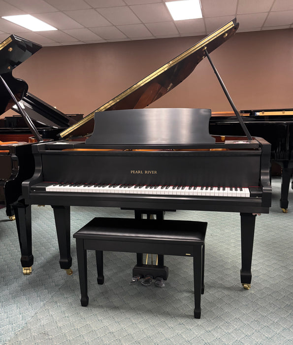 Pearl River GP150 Grand Piano | Satin Ebony | 4'11" | New