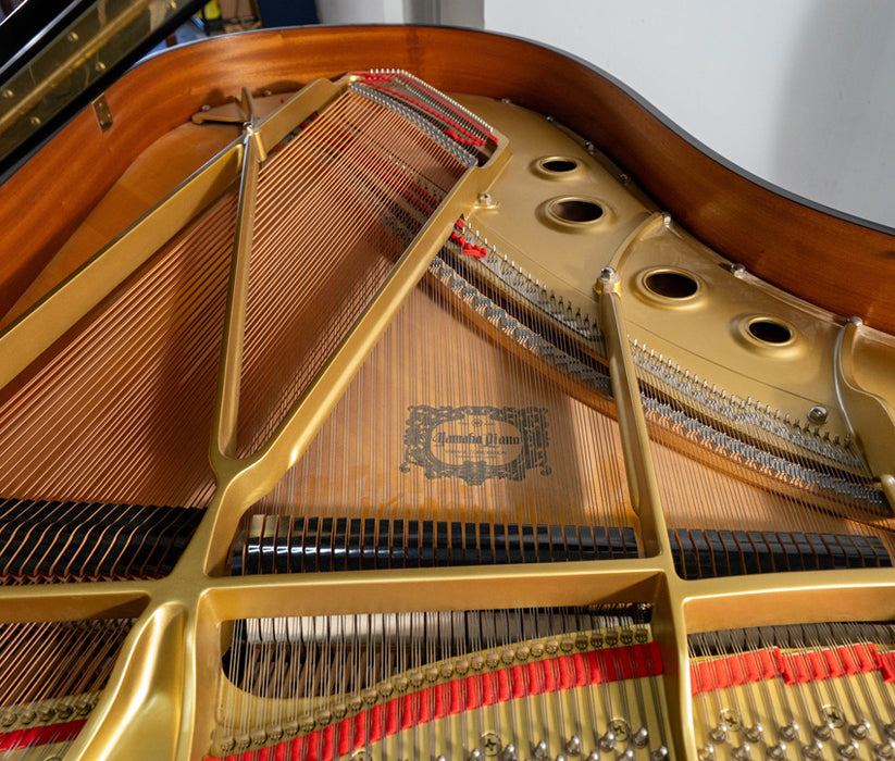 Yamaha C3 Conservatory Grand Piano (1991) | Polished Ebony | Serial No. F 4990927 | Used