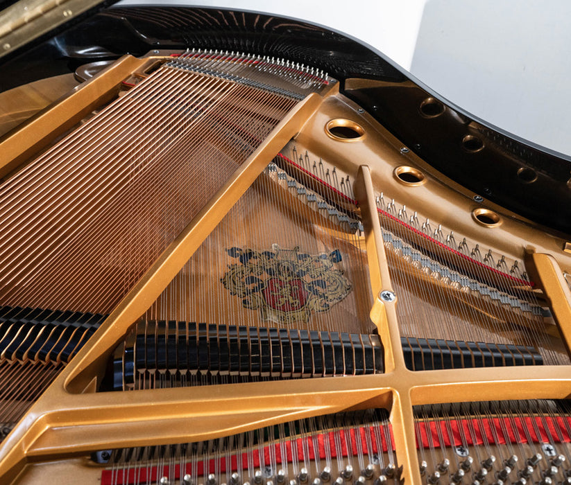 Wurlitzer C-143 Grand Piano | Polished Ebony | 4'8"| Serial No. 62110 | Used