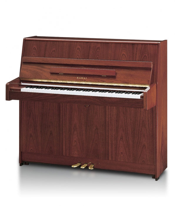 Kawai 43.3" K-15 Continental Upright Piano | Polished Mahogany | New