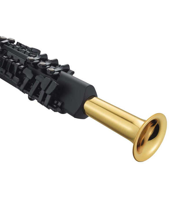 Yamaha YDS-150 Digital Saxophone - Black Body/Keys, Gold Lacquer Bell