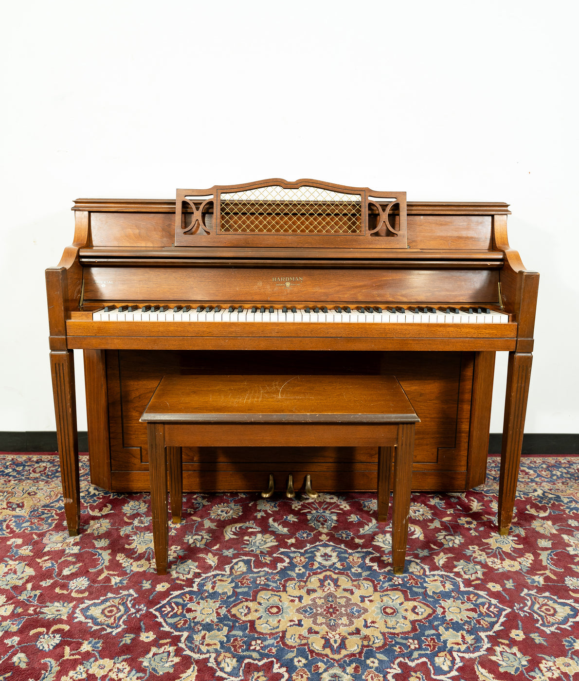Hardman Studio Piano | Satin Mahogany | SN: 133742 ...