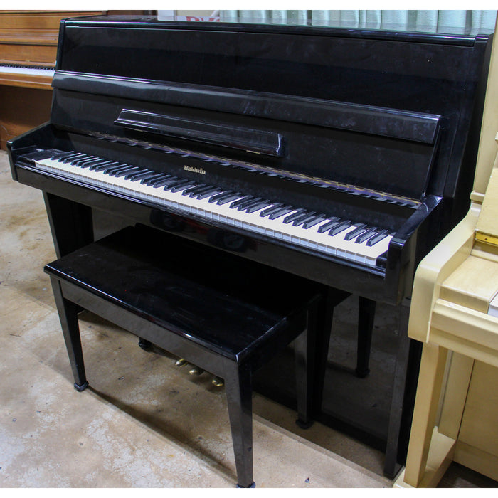 Baldwin Polished Ebony Console Piano