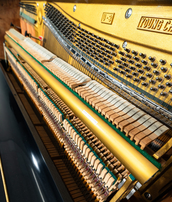 Young Chang U3 Upright Piano | Polished Ebony | SN: U314806 | Used