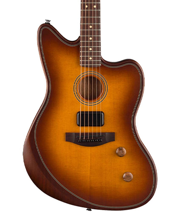 Fender Acoustasonic Standard Jazzmaster Electric Guitar - Honey Burst | Used