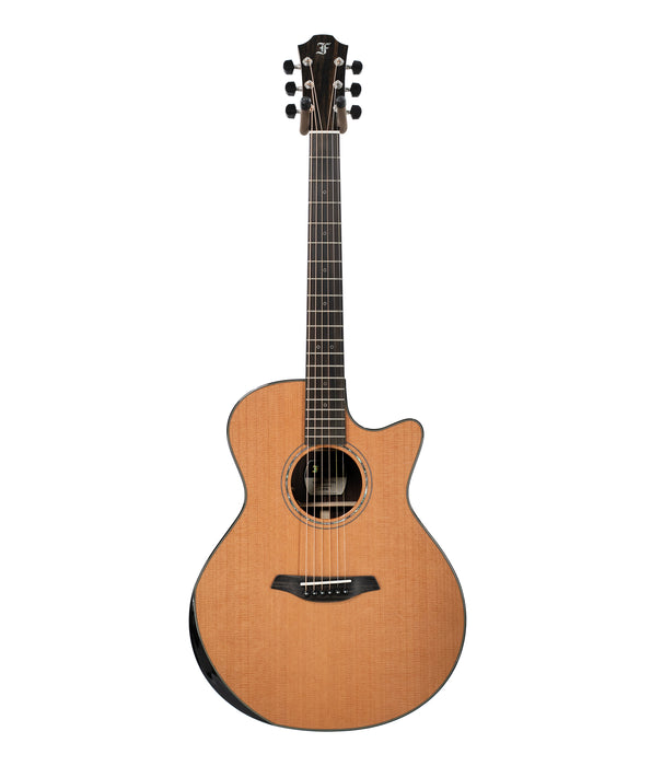 Furch Yellow DLX Gc-CRa EAS Grand Auditorium Cutaway Acoustic-Electric Guitar -Cedar/Rosewood