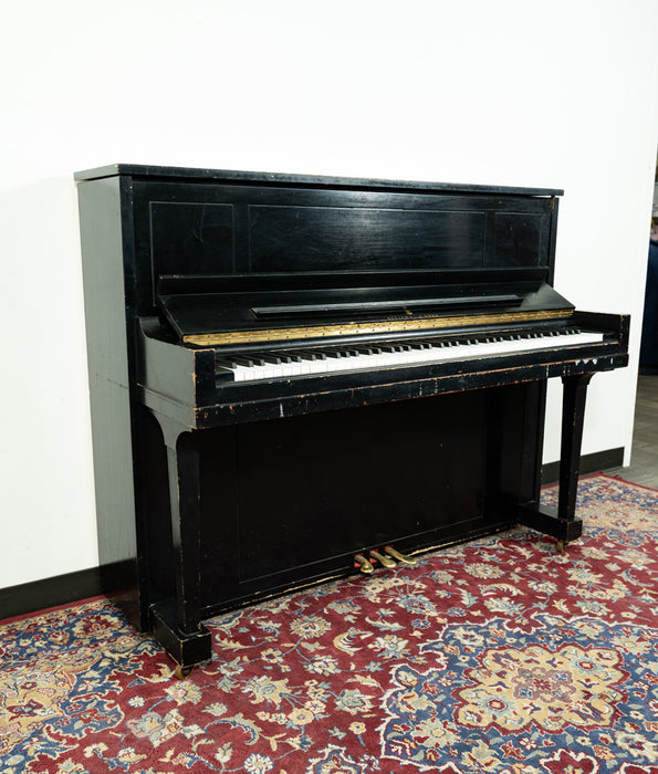 Steinway & Sons Model 45 Studio Upright Piano | Satin Ebony | SN: 458199 | Used