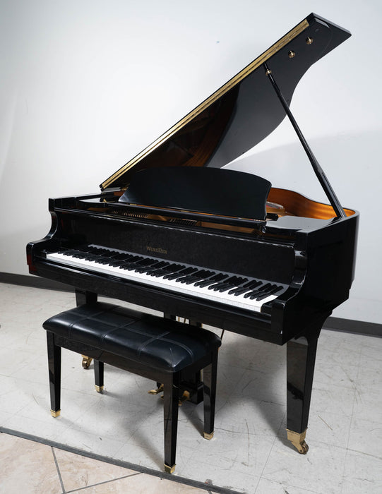 2004 Wurlitzer C153 Grand Piano | Polished Ebony | 5'0" | Serial No. 71315 | Used