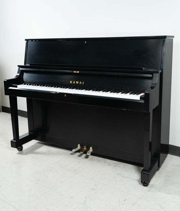 2023 Kawai ST1 Institutional 46" Studio Upright Piano Satin Ebony- UTSA - Serial No. F192997 | Used