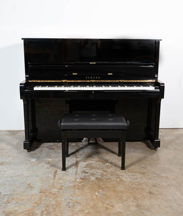 Yamaha U1 Upright Piano (1975) | Polished Ebony | 48" | Restored