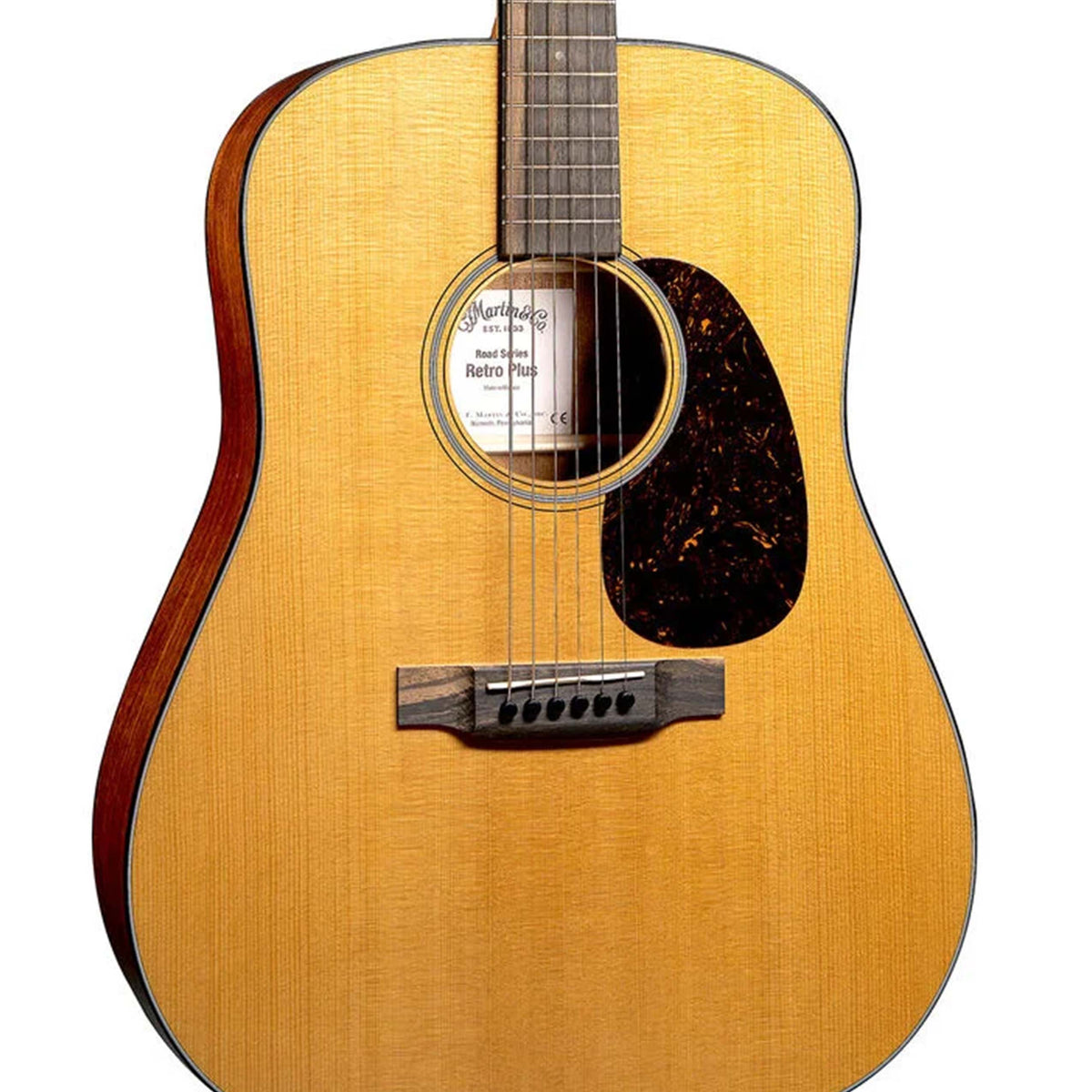 Martin Road Series DE Retro Plus Mahogany Acoustic-Electric Guitar