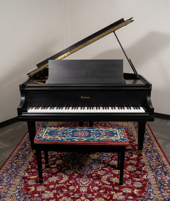 Baldwin 5'8" Model R Grand Piano | Satin Ebony | SN: 140887 | Used