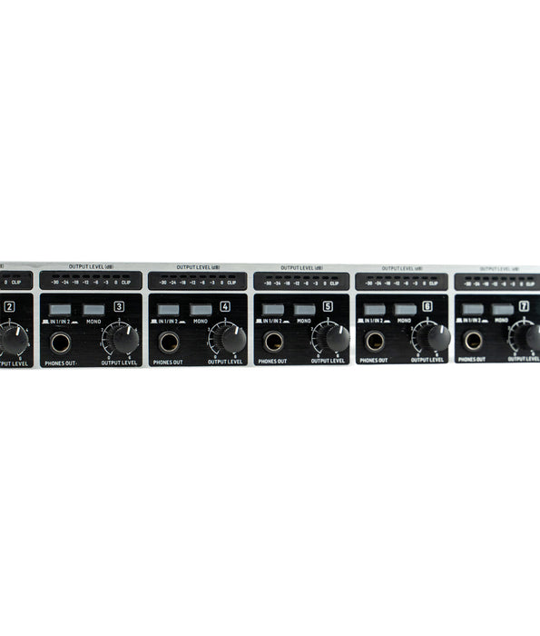 Pre-Owned Behringer Powerplay HA8000 V2 8-Channel Headphone Mixing & Distribution Amplifier | Used