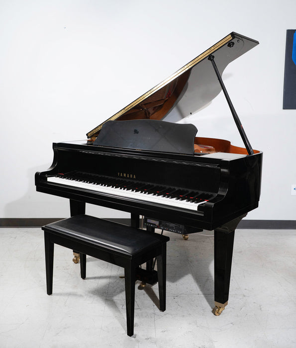 Yamaha GB1 Grand Piano (2005) with Player System | Polished Ebony | 5'0"| Serial No. J2215652 | Used