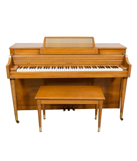 Kimball Spinet Upright Piano (1958) | Oak | Used