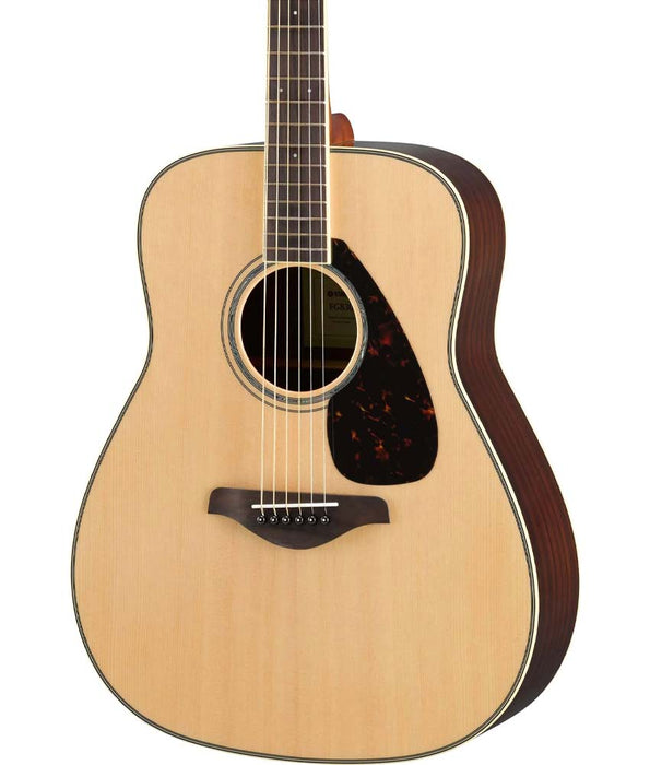 Yamaha FG830 Spruce Top, Rosewood Back/Sides Acoustic Guitar | New