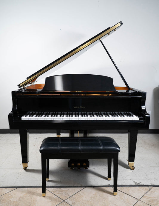 2004 Wurlitzer C153 Grand Piano | Polished Ebony | 5'0" | Serial No. 71315 | Used