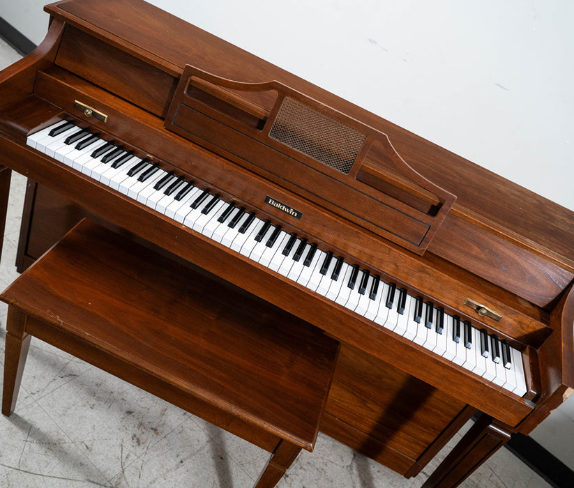 Baldwin Upright Piano (1984) | 341C | Mahogany | Serial No. 1347356 | Used