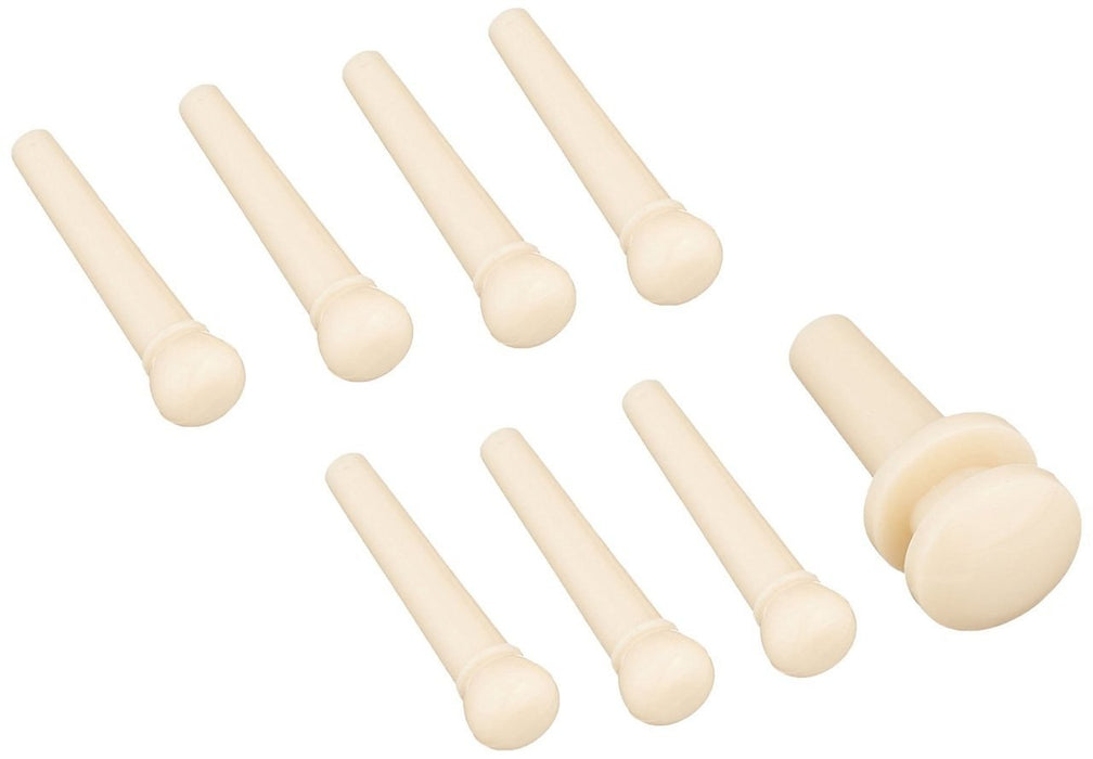 Planet Waves Bridge Pins with End Pin Set - Ivory
